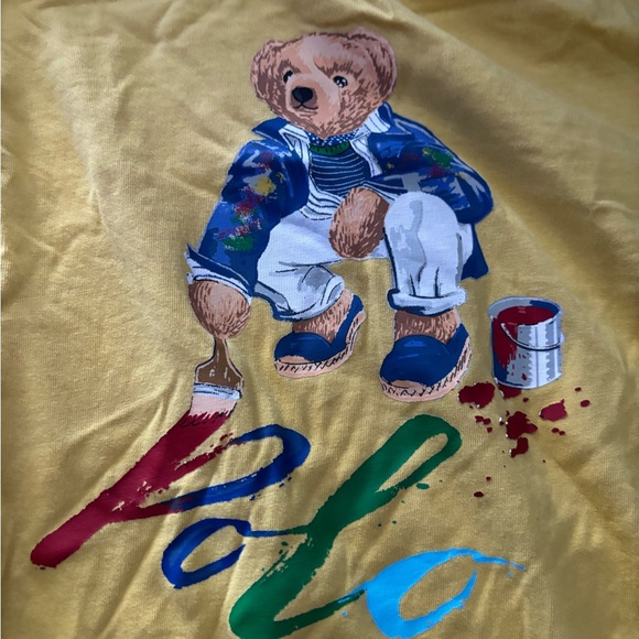 Polo Ralph Lauren Other - Polo by Ralph Lauren Yellow Logo Tee kids